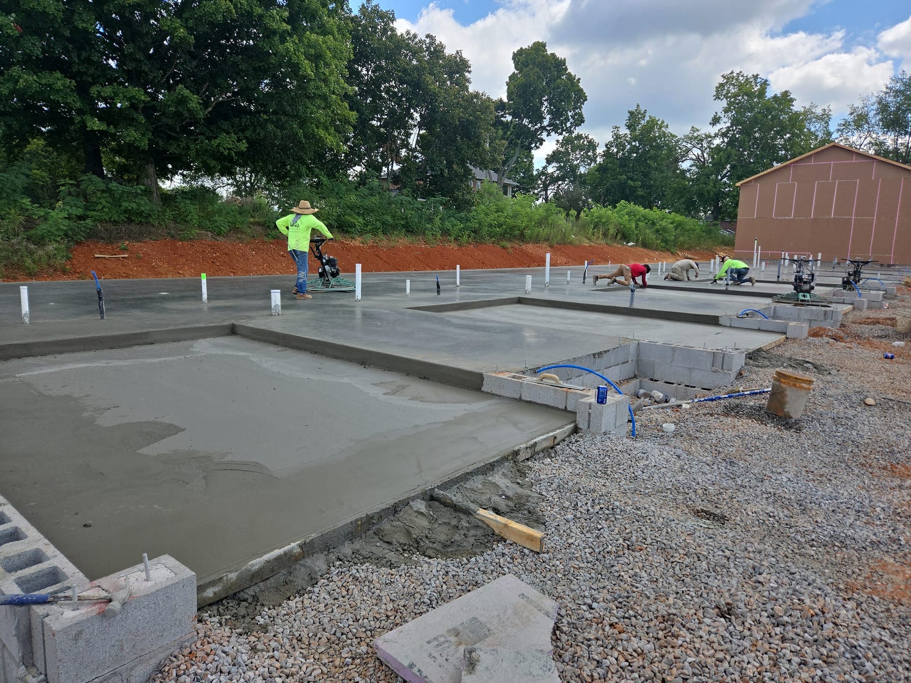 Pole Barn Foundations & Floors by Big D Concrete