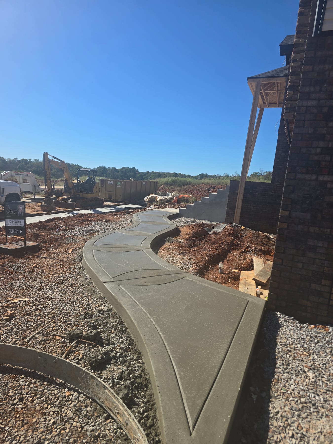Residential Concrete project by Big D Concrete
