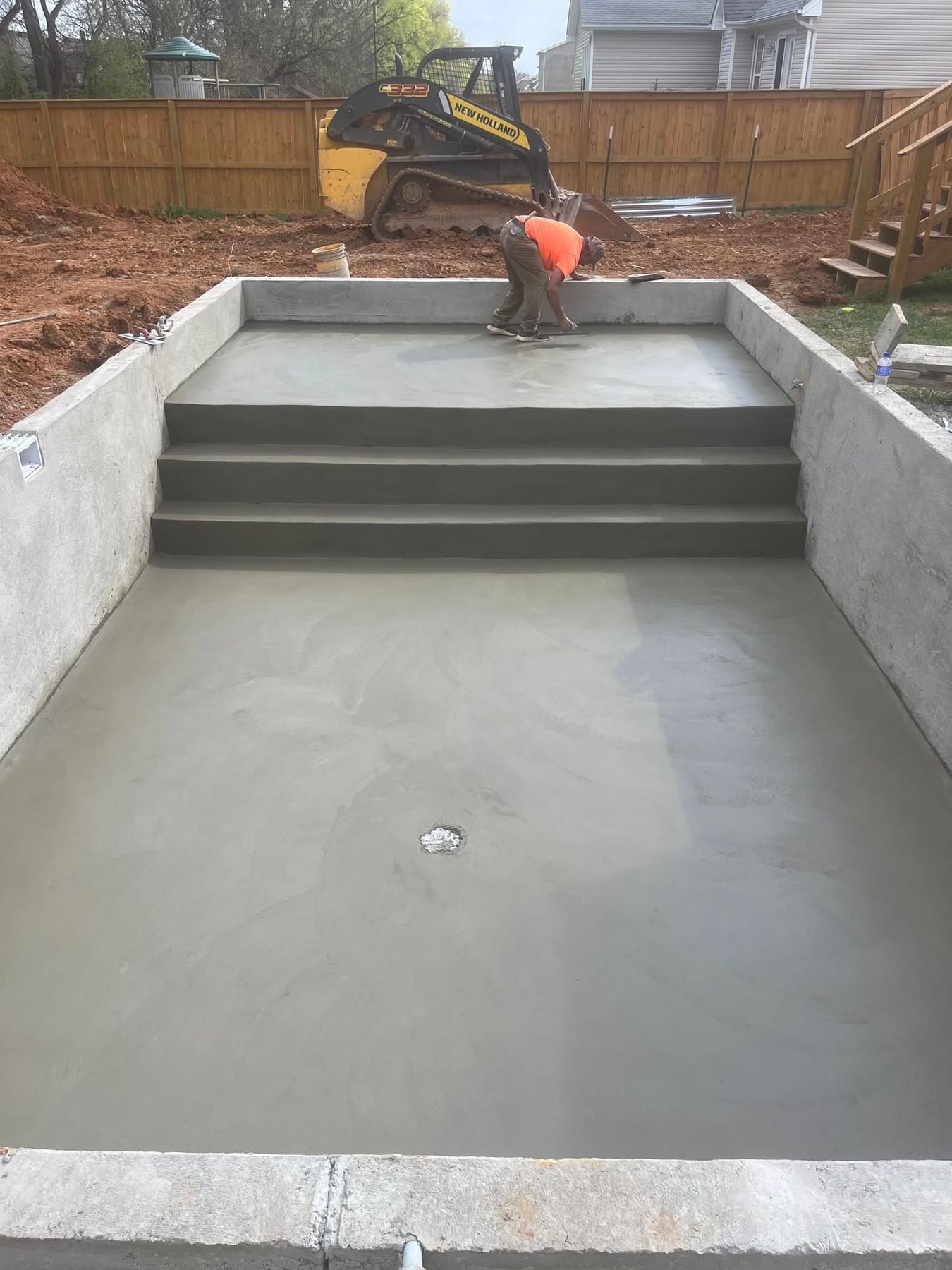 Stamped & Decorative Concrete project by Big D Concrete
