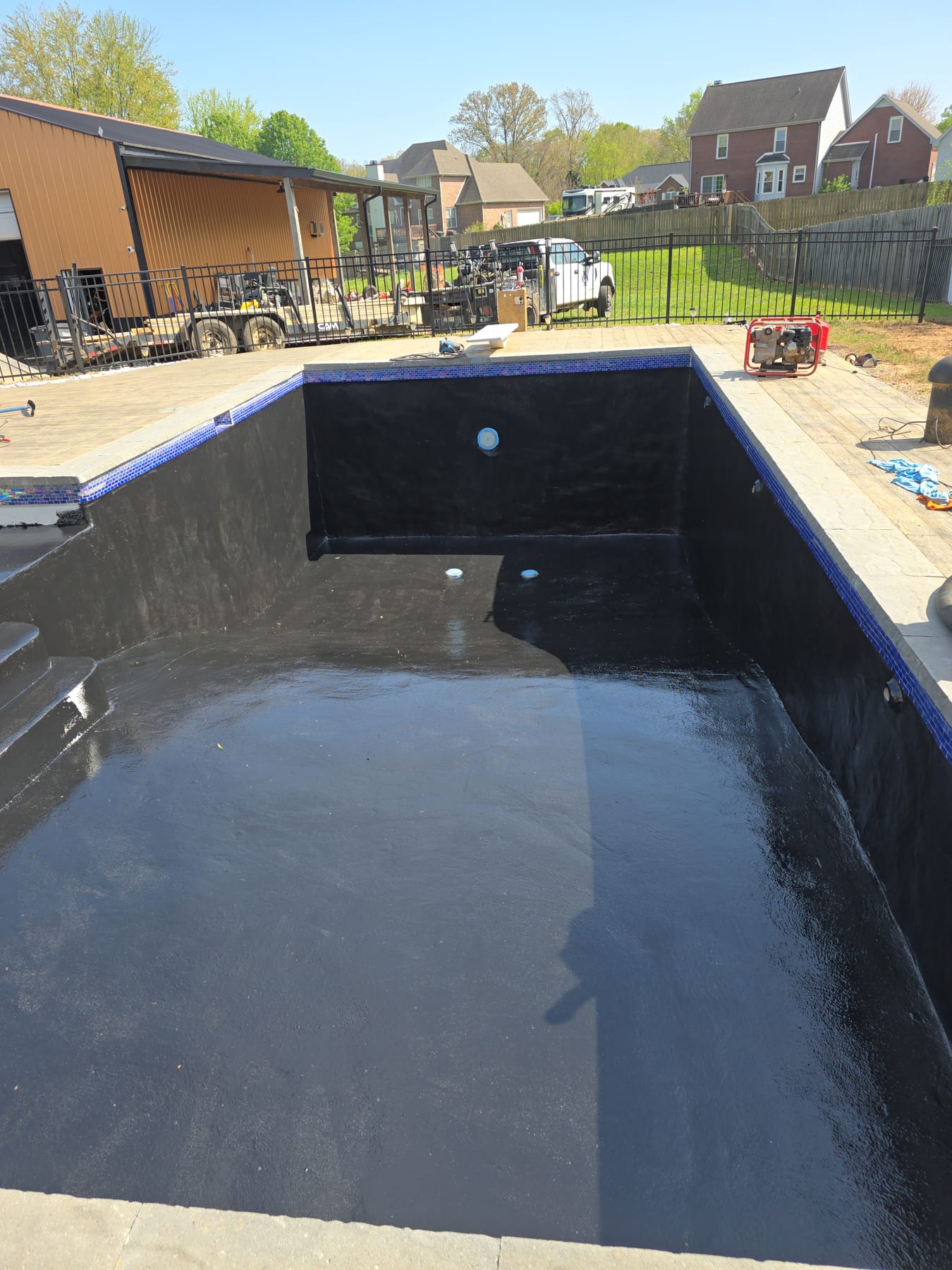 Stamped & Decorative Concrete project by Big D Concrete